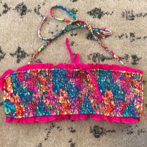 Victoria’s Secret Strapless/Halter Bikini Top (L)